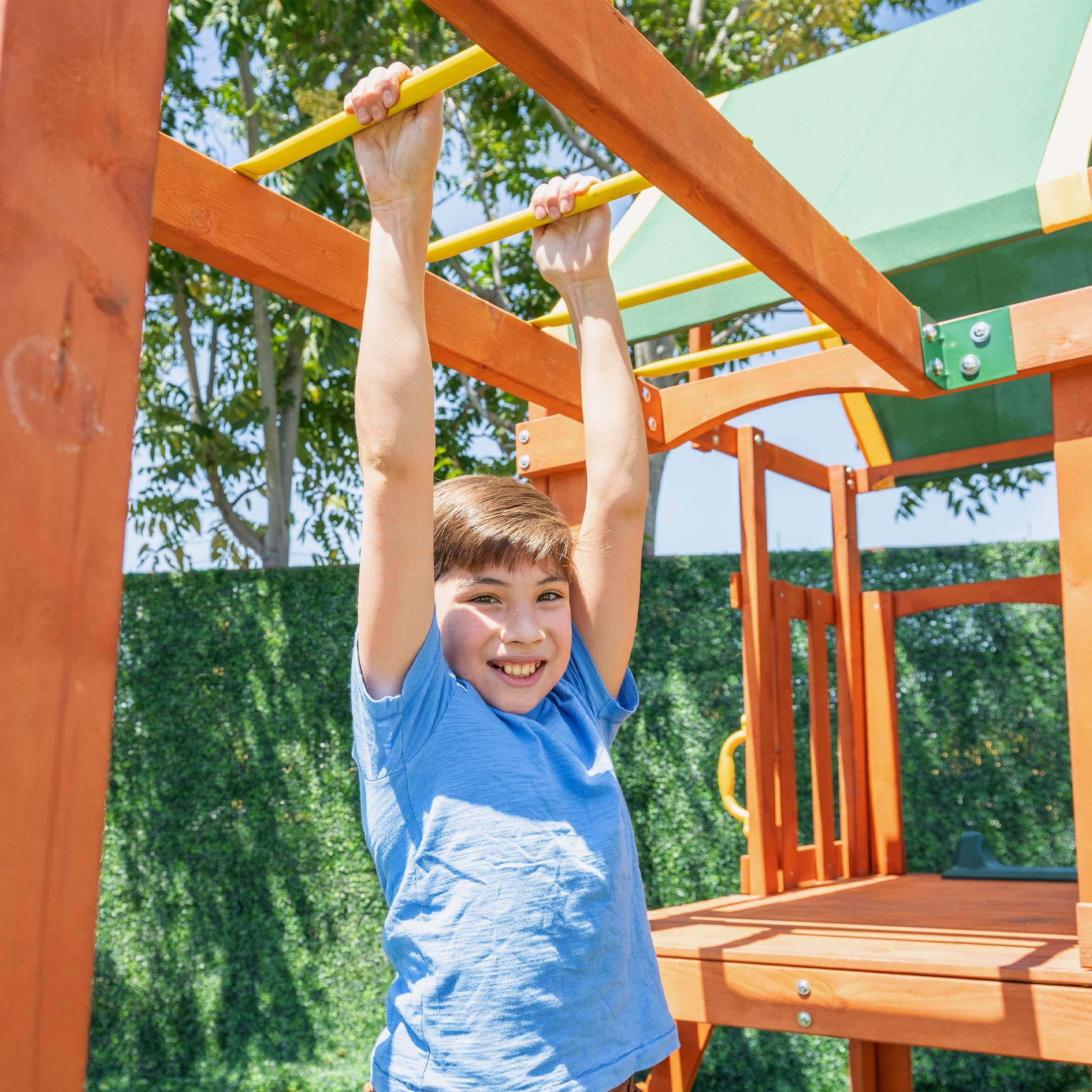 Sportspower Amazon Exclusive Olympia Wood Swing Set with 3 Swings