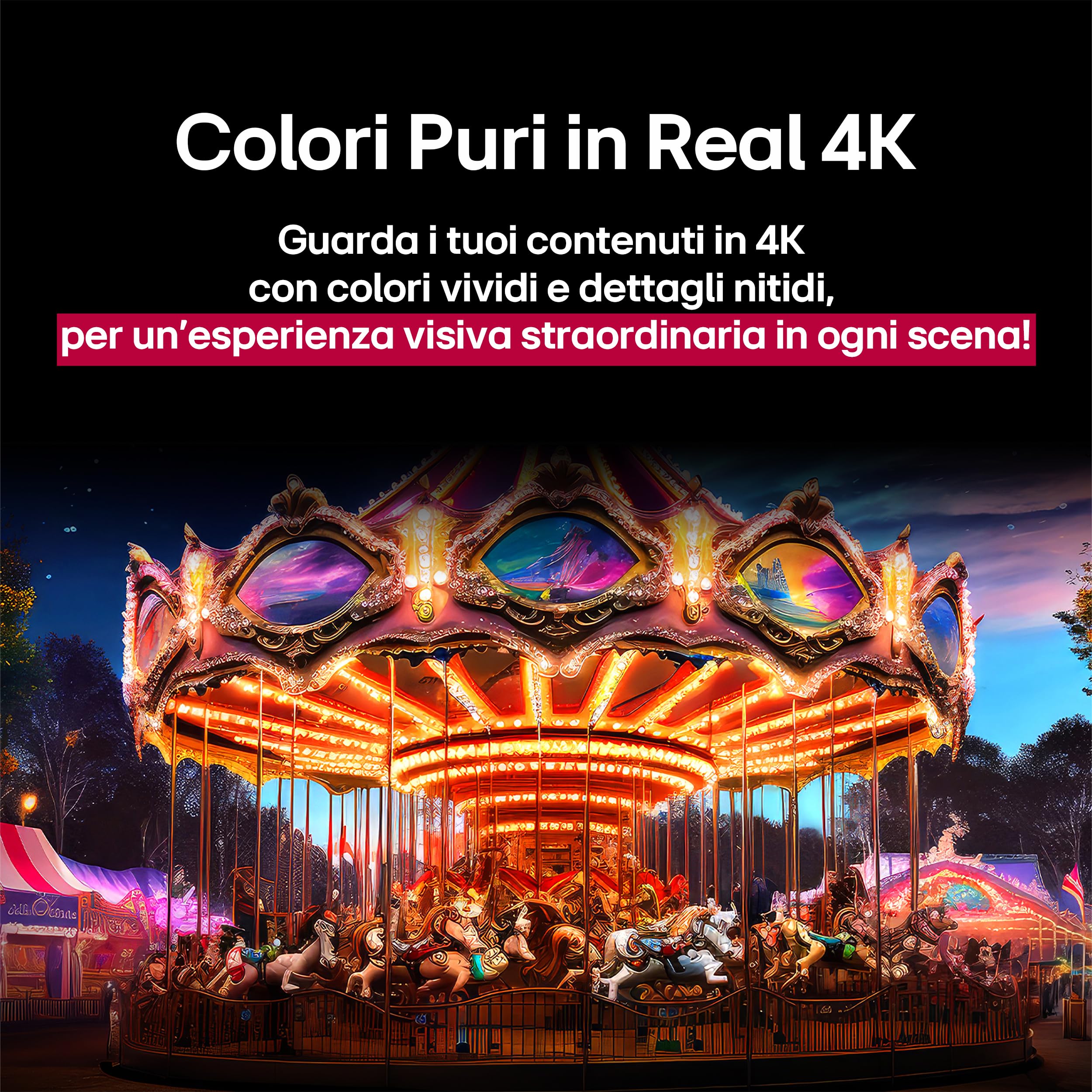 LG NanoCell AI NANO80 TV 55 pollici, Smart TV 4K, Processore α7 Gen8, Tecnologia NanoCell, webOS con AI e telecomando puntatore AI, Filmmaker mode, Gaming con VRR 4K@60Hz, 55NANO80A6B 2025