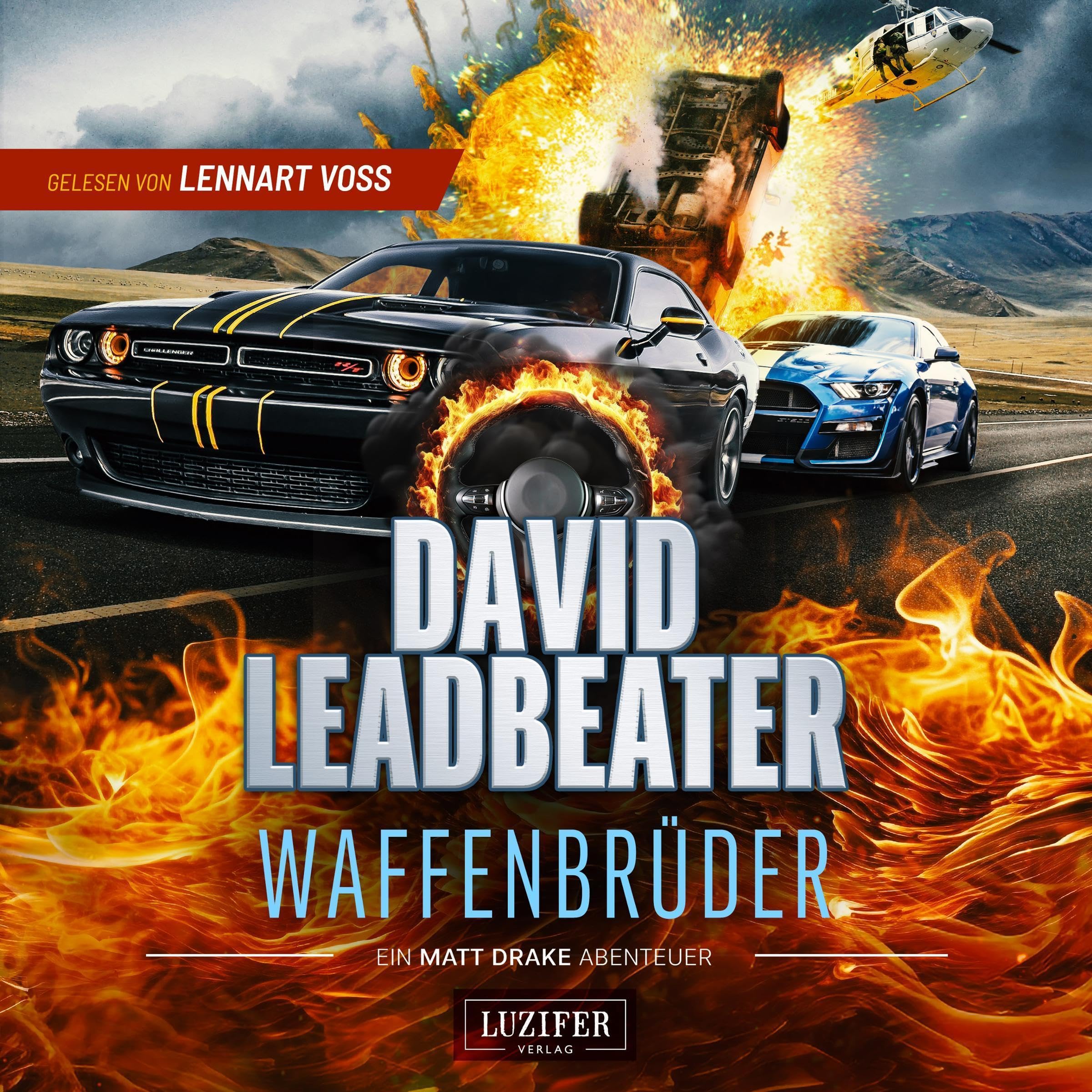 Cover art for WAFFENBRÜDER (Matt Drake Abenteuer 5)
