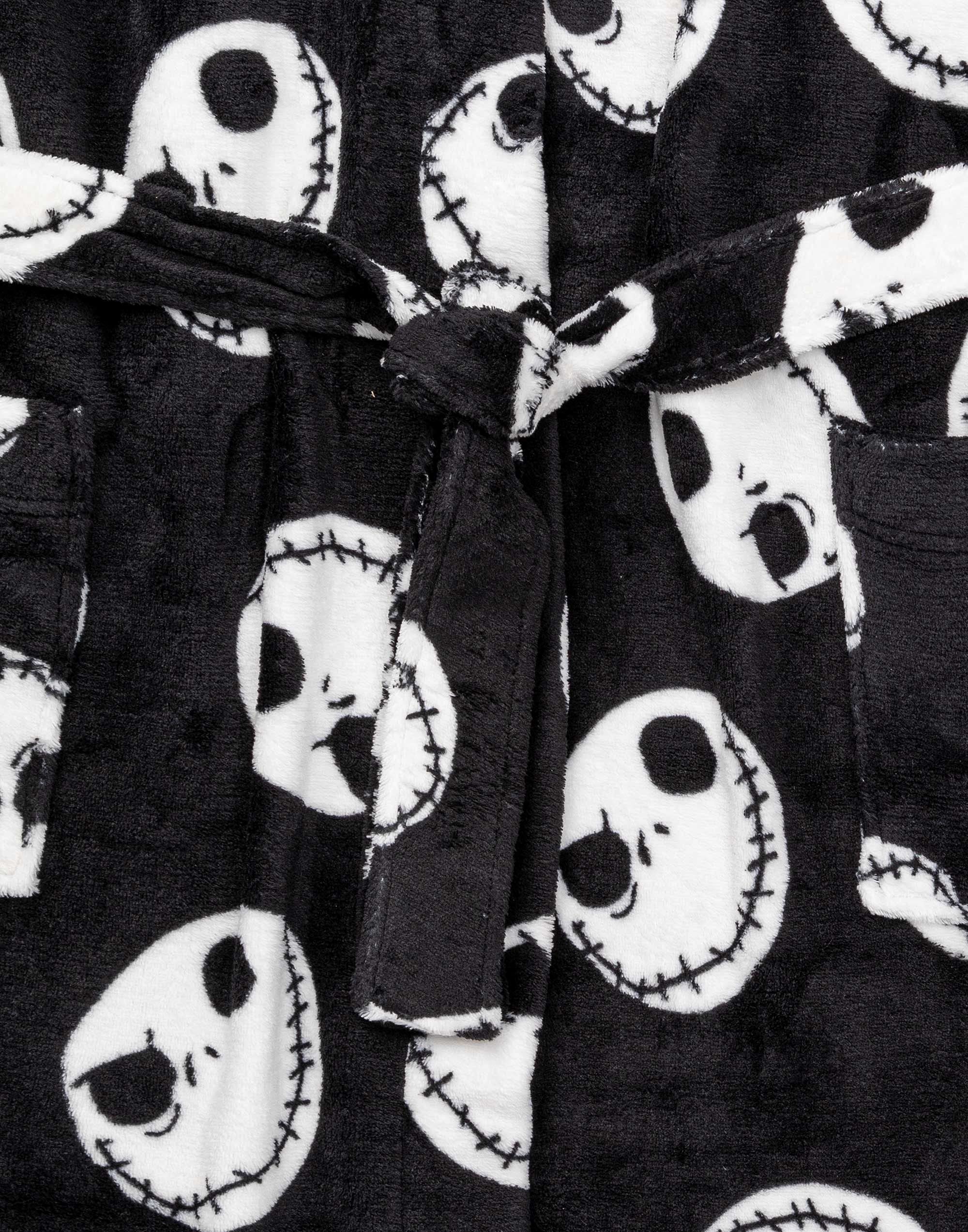 Disney l'incubo prima della vestaglia di Natale Uomo PJS Black PJs accappatoio