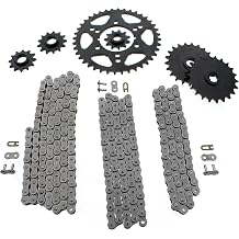 Polaris Xplorer 300 4x4 Non O Ring Chains & Complete Sprocket Set 1996-1999
