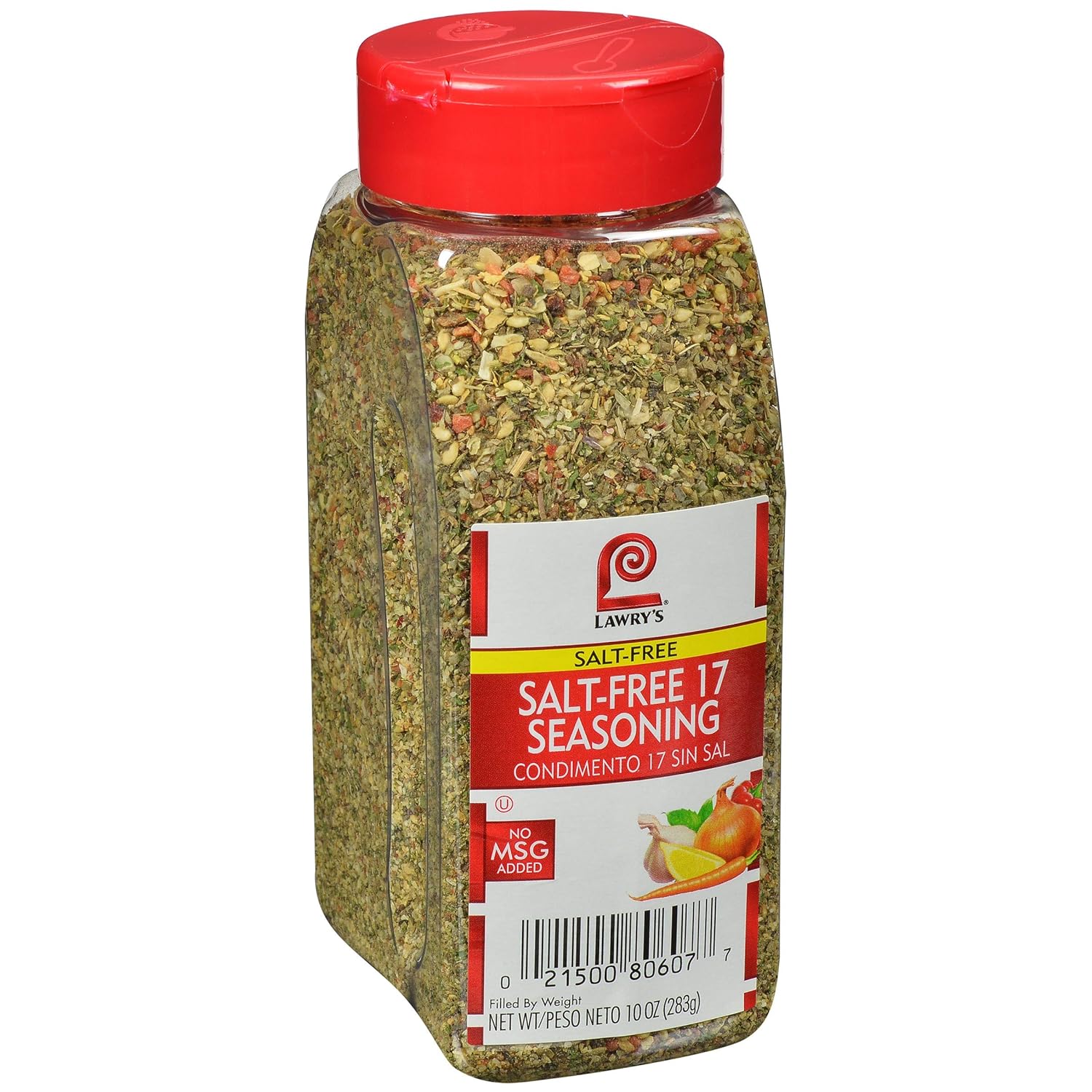 Lawry's Salt Free 17 Seasoning, 10 oz One 10 Ounce Container of 17 Seasoning Spice