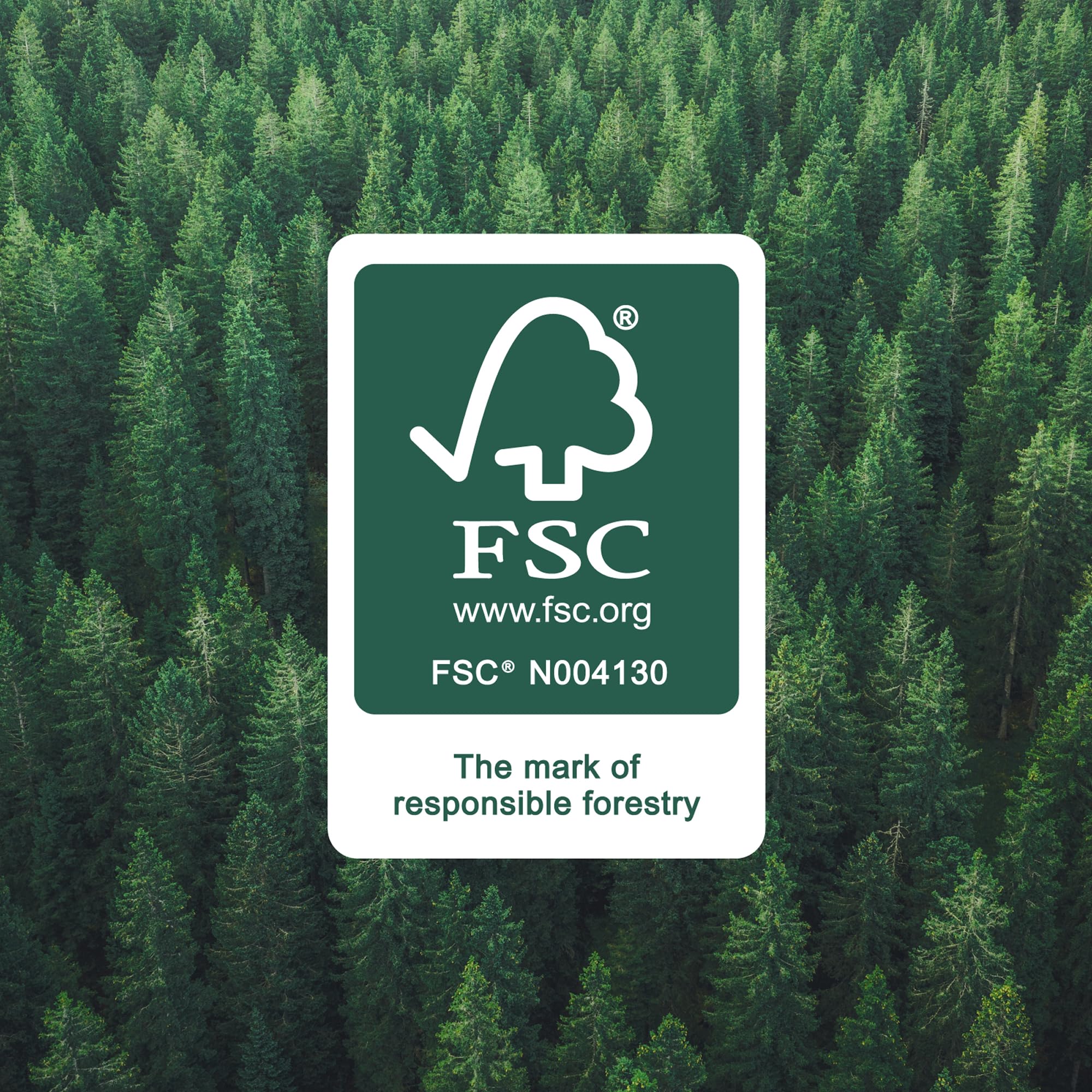 by Amazon, Carta Igienica Riciclata, 100% Fibre Riciclate, 3 Veli, 200 Strappi, 48 Rotoli (6 Confezioni da 8), Certificata FSC