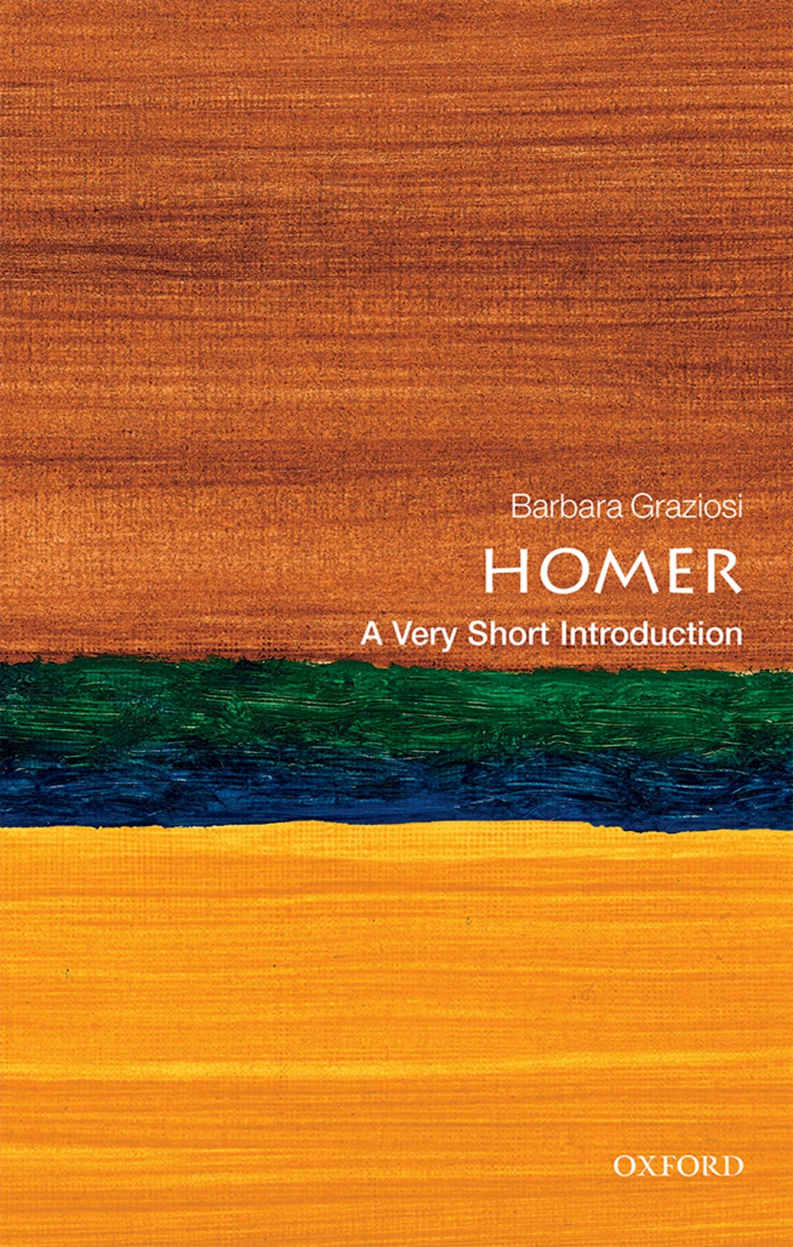 Homer by Barbara Graziosi PAPERBACK 9780199589944