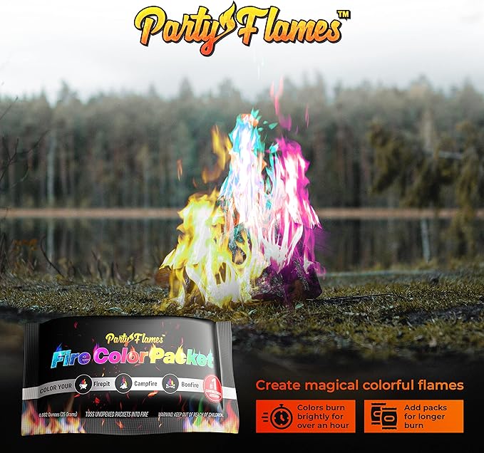 Paquetes Cambiadores de Color para Fogata Campfire (10 Paq) miniatura 2