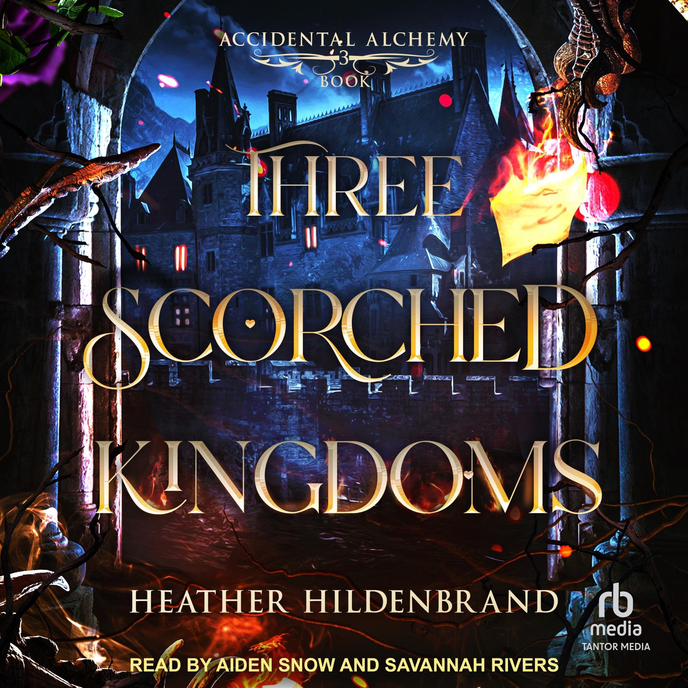 Cover art for Three Scorched Kingdoms
