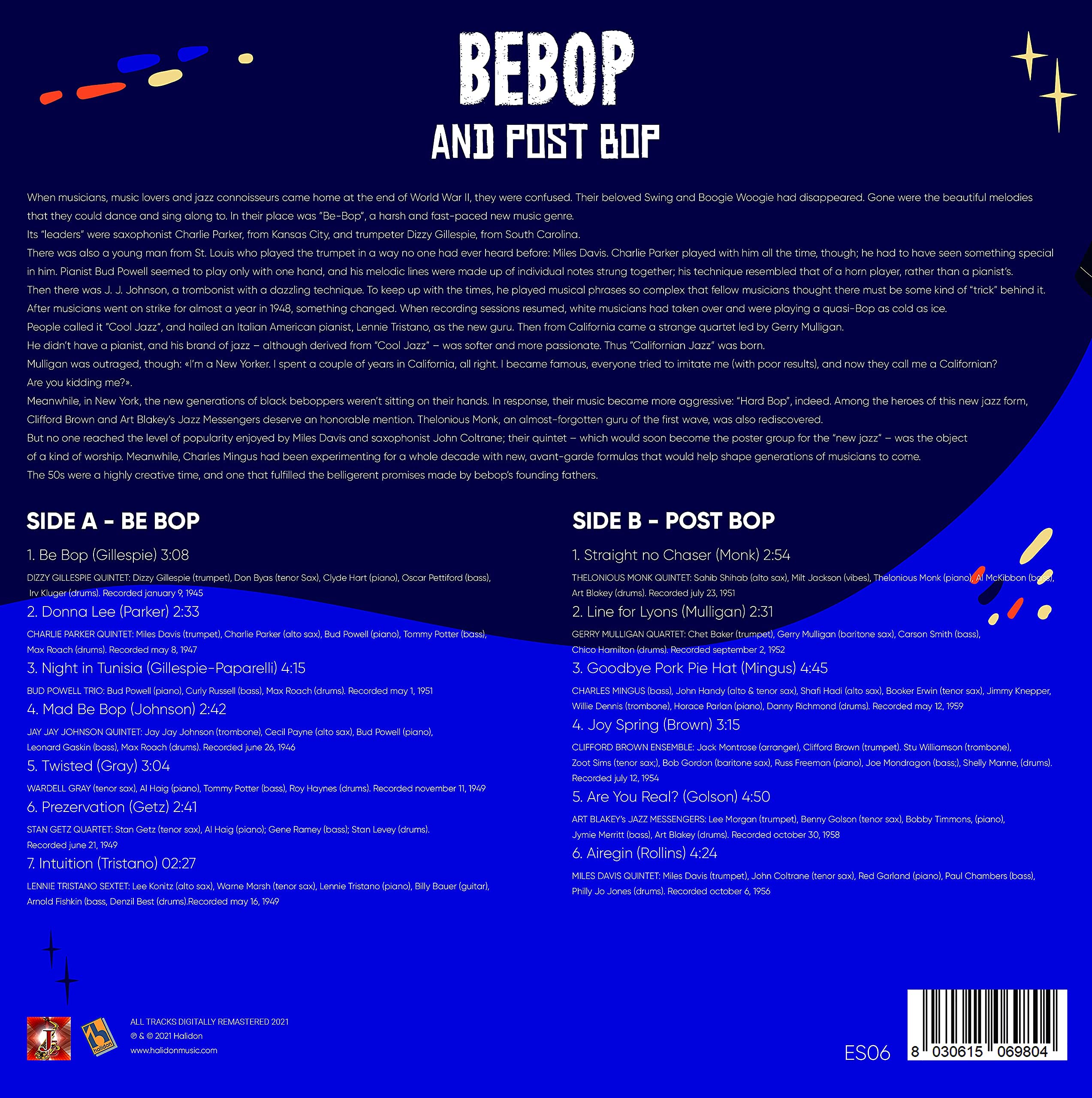 4 Vinili - The Best Of Blues, Swing & Jazz, Bebop, Vocal Jazz