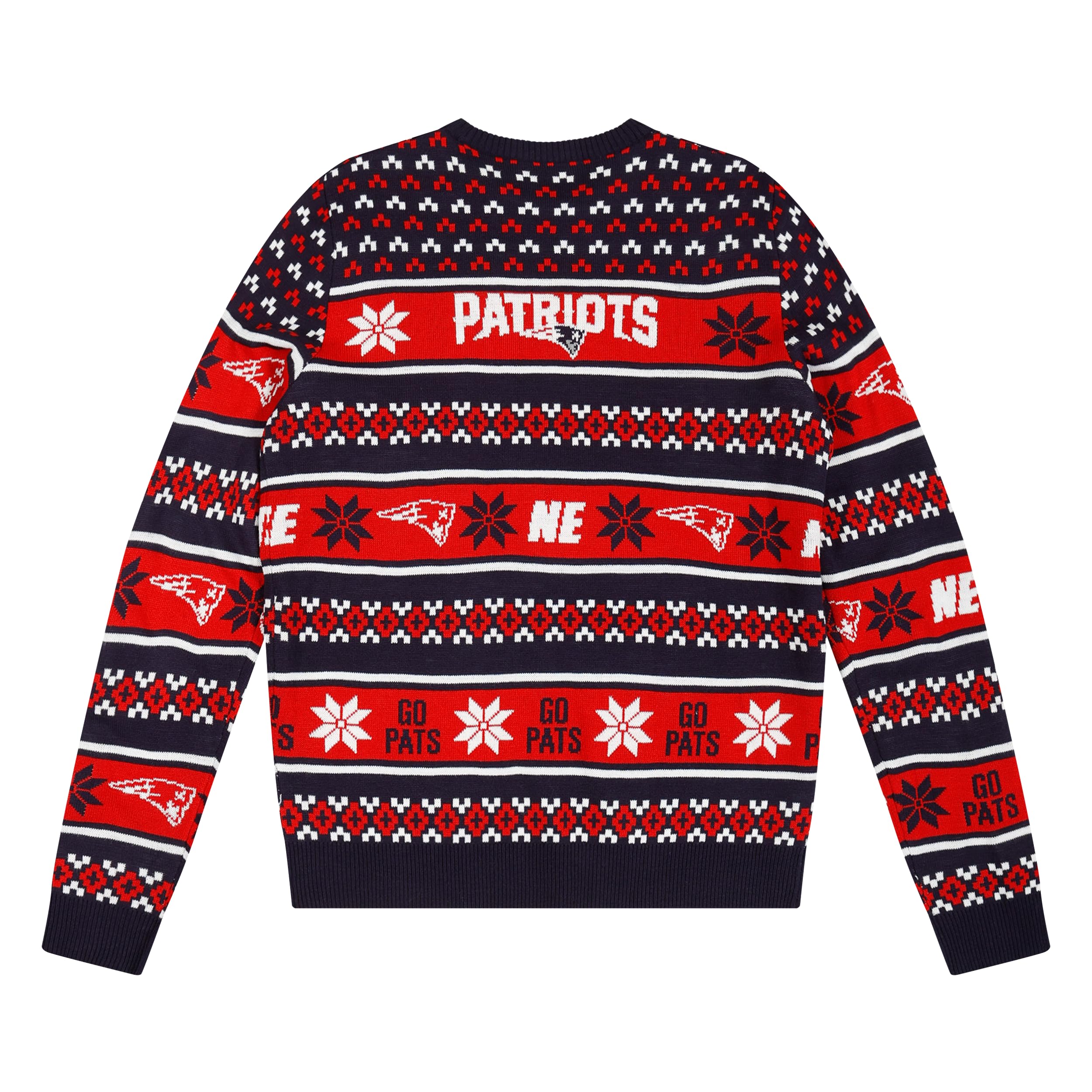 FOCO Pull Ugly pour Homme NFL Big Logo Ugly Sweater, Couleur de l'équipe, XL, Couleur de l'équipe :, XL