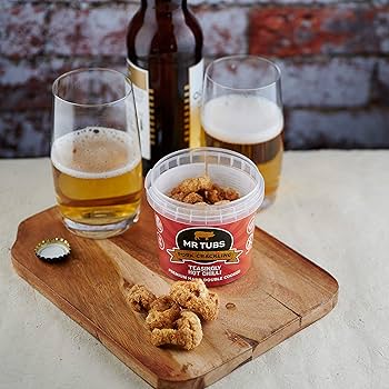 R Tubs Pork Crackling 250g Bulk Bag - Preiu Crackling, Not