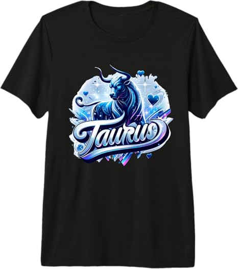 Taurus Zodiac Symbol Horoscope Astrology Birthday Premium T-Shirt
