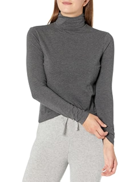Amazon Essentials Womens Long-Sleeve Turtleneck (Available in Plus Size)