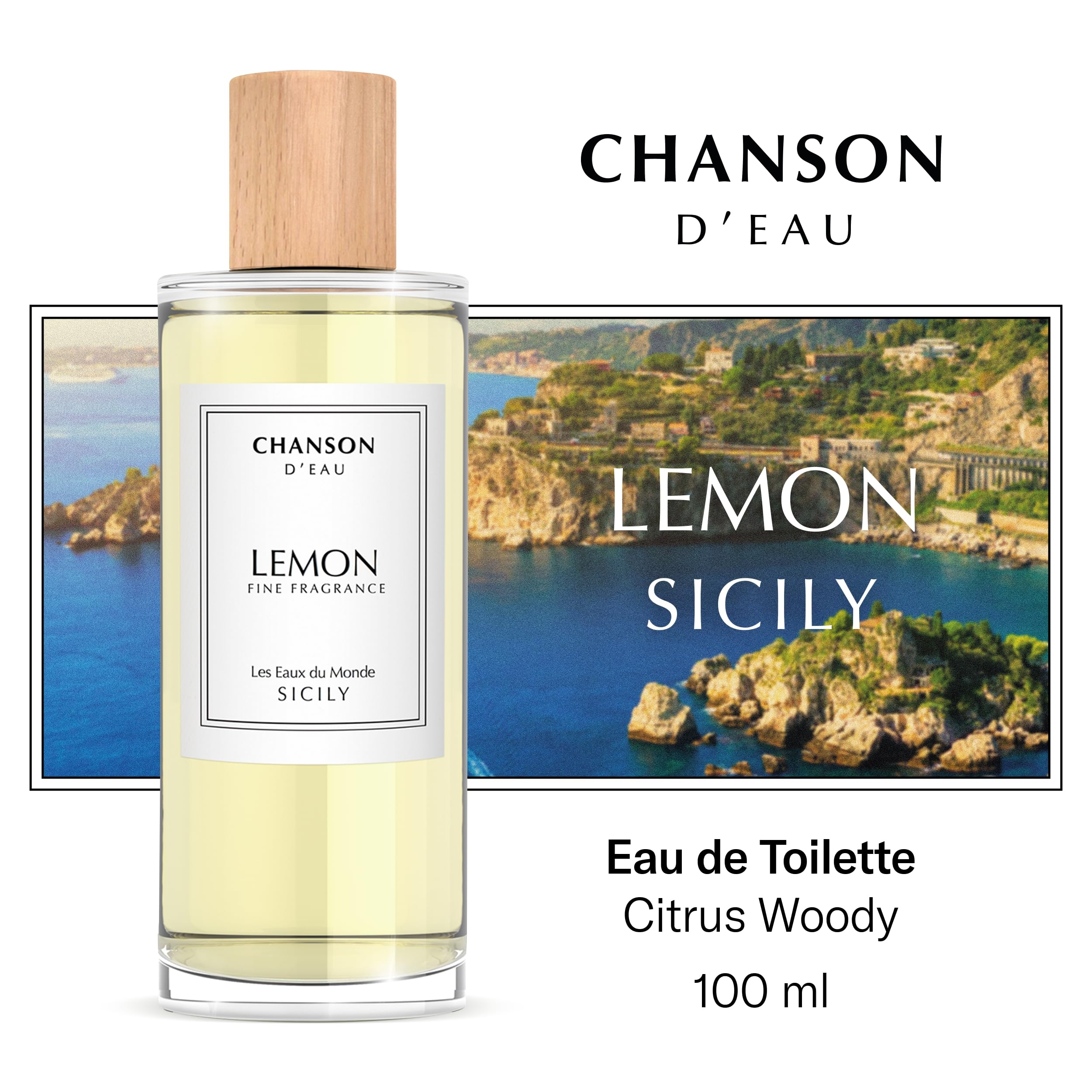 CHANSON D'EAU Perfume Lemon Eau de Toilette Feminino 100ml