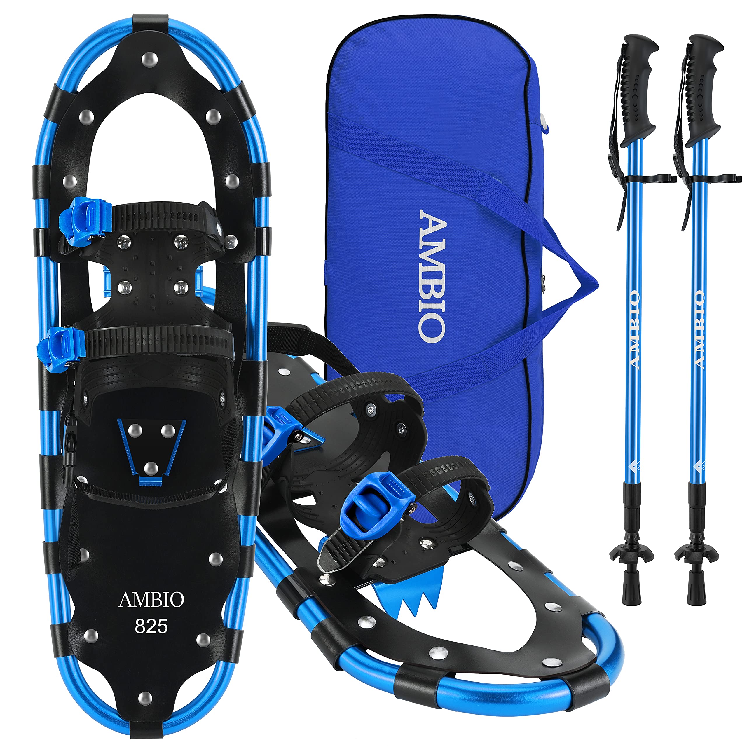 New Upgrade Ambio Lightweight Snowshoes For Men Women Youth Kids