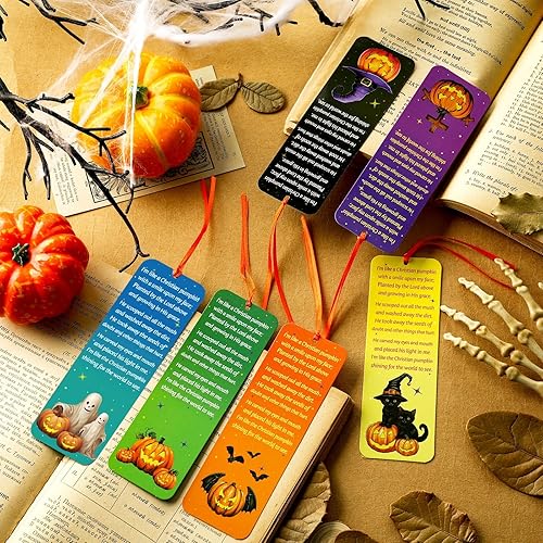 Miniatura 7 de 60 marcapáginas con texto en inglés "Rely On God Frog" F. R. O. G. Cristiano con versículos bíblicos, regalo para niños, marcadores inspiradores