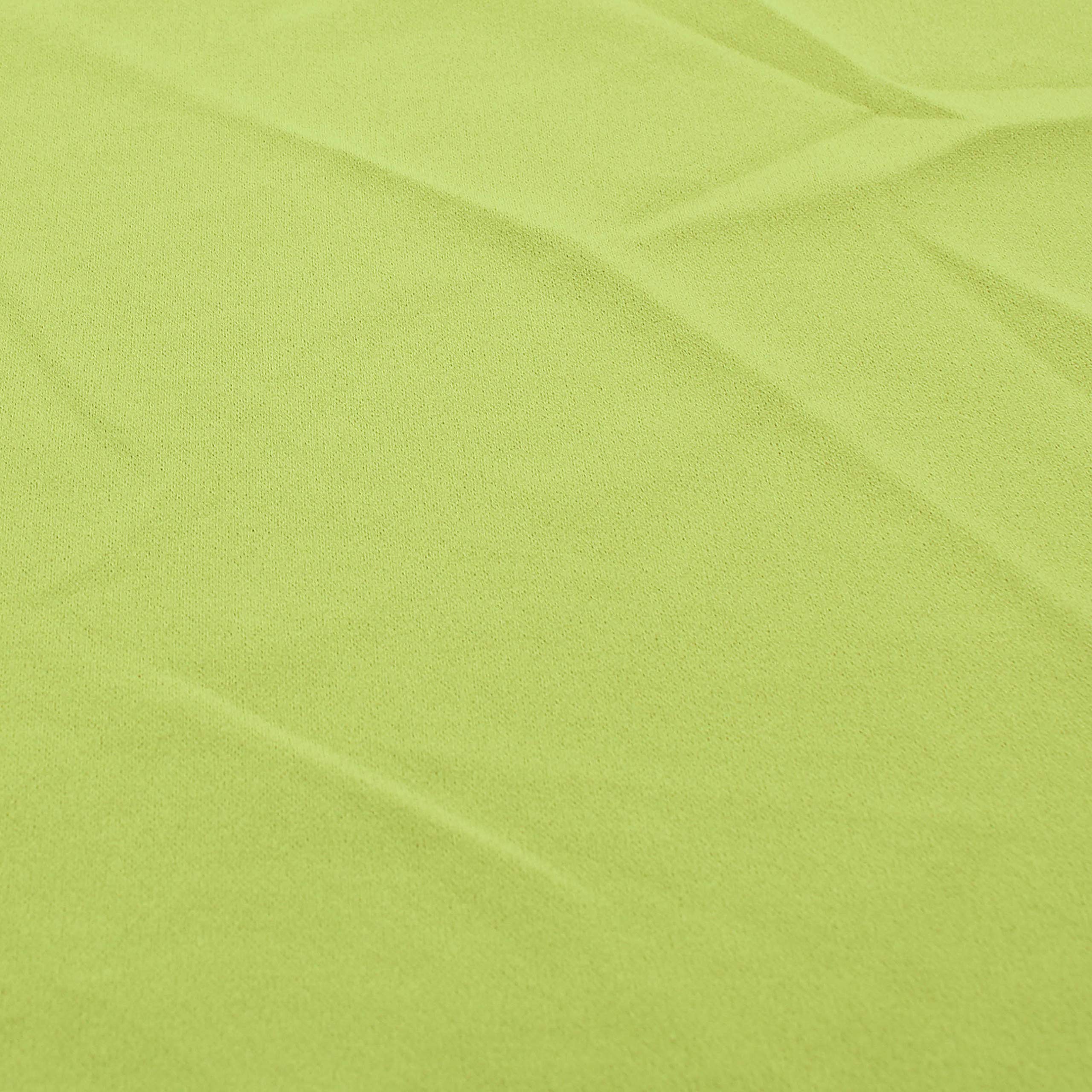 Scuba Crepe Techno Knit Fabric (Green Oasis)