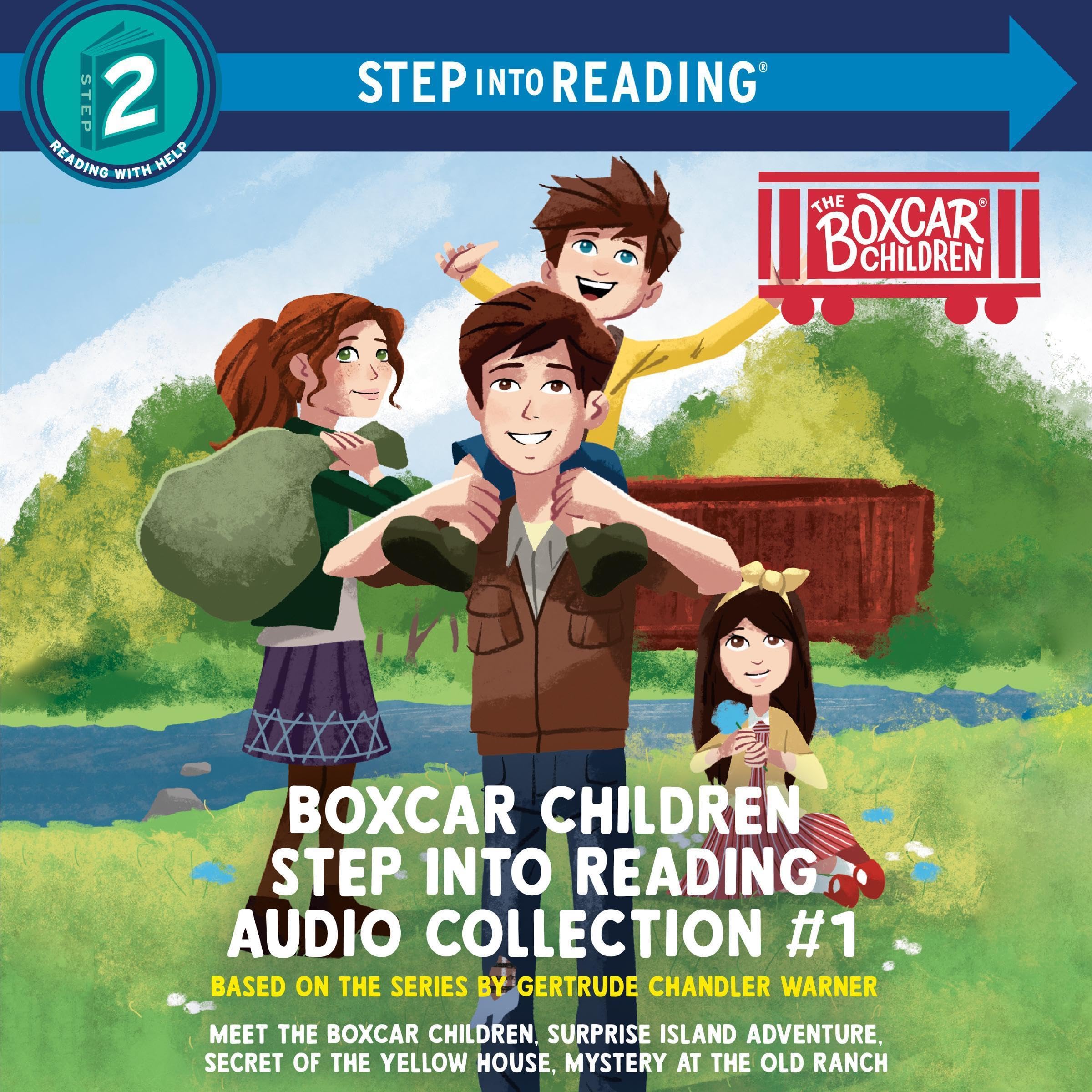 Cover art for Boxcar Children Step into Reading Audio Collection #1