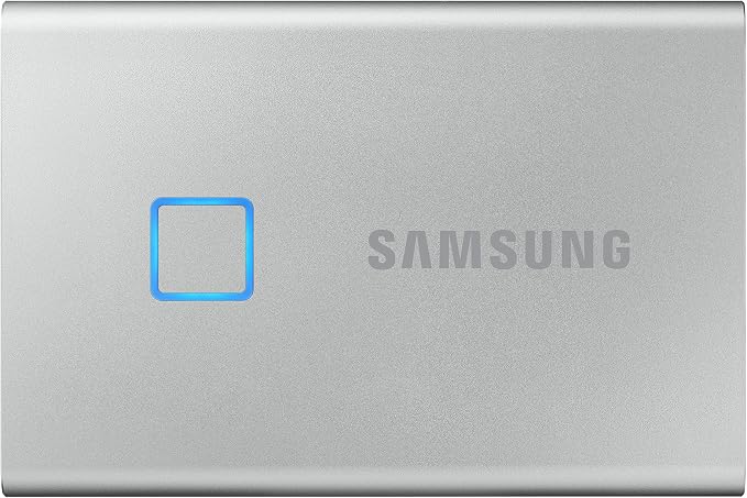 Samsung – Samsung Portable SSD T7 Touch, 500 GB, USB 3.2 Gen.2, 1.050 