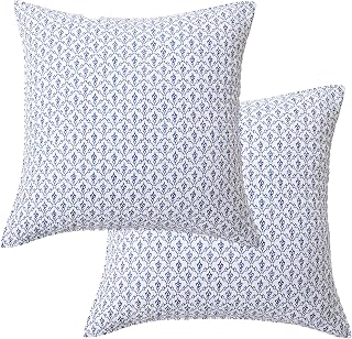 Levtex Home - Bennett - Quilted Euro Shams Set of Two (26 x 26 in.) - Mini Medallions - Cotton