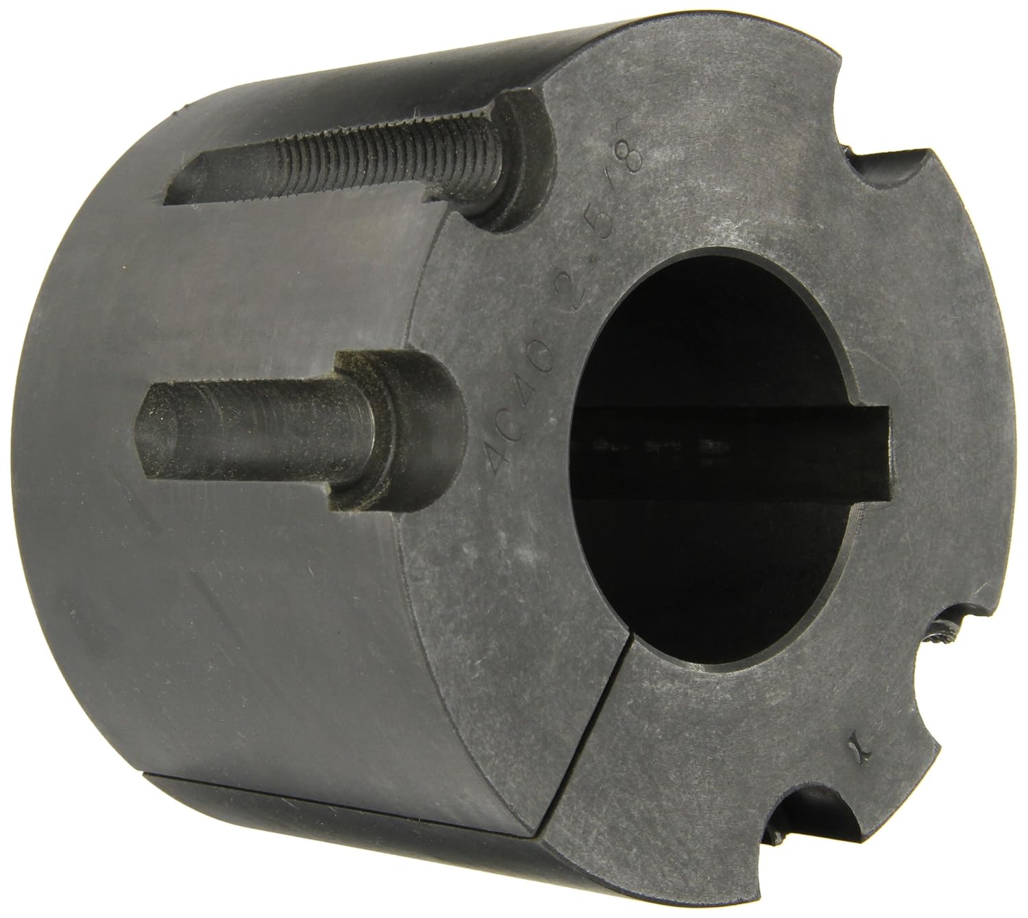 Martin 4040 2 5/8 Taper Bushing, Class 30 Gray Cast Iron, Inch, 2.63" Bore, 5.75" OD, 4" Length