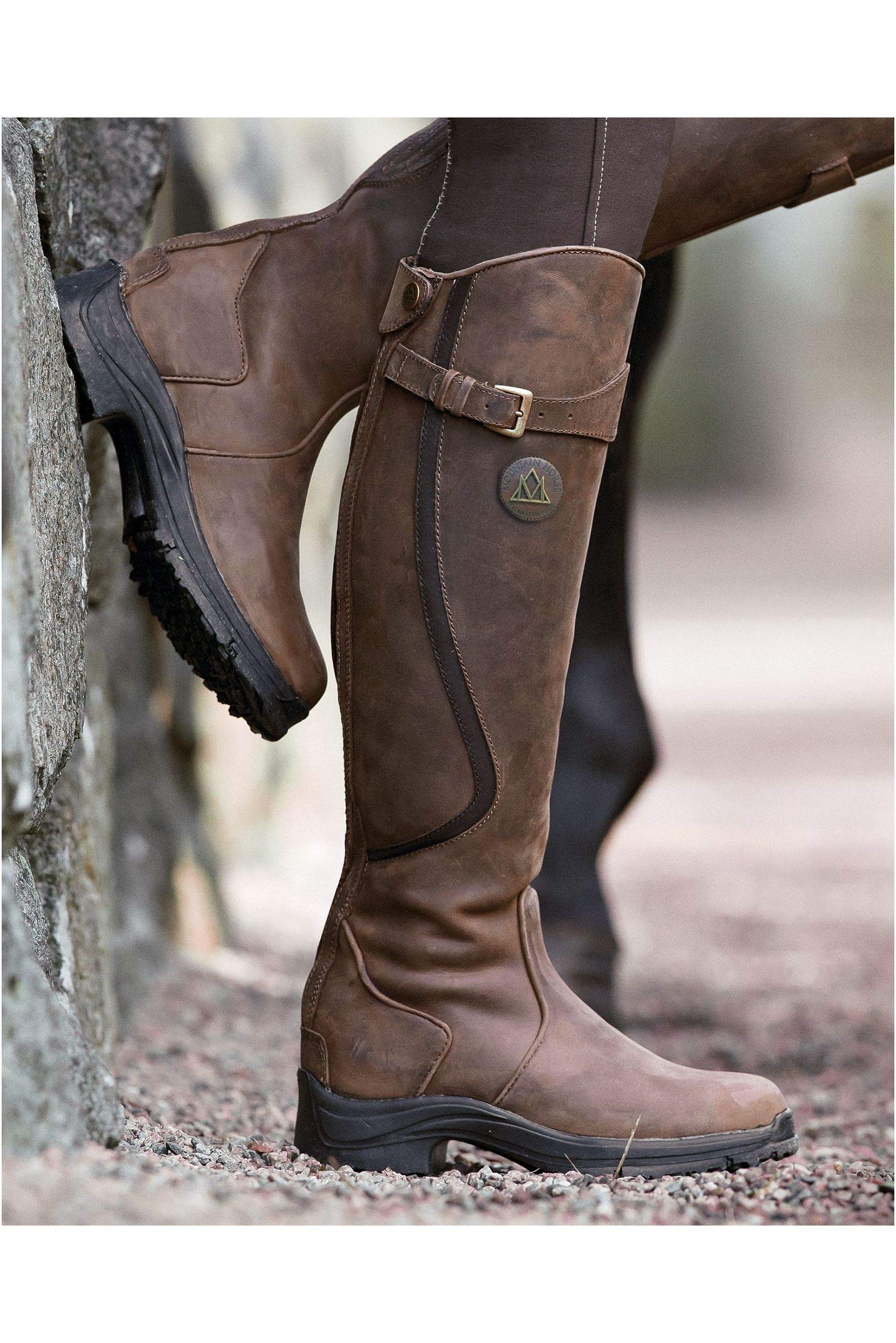 Mountain Horse Unisex Winter Reitstiefel Snowy River braun