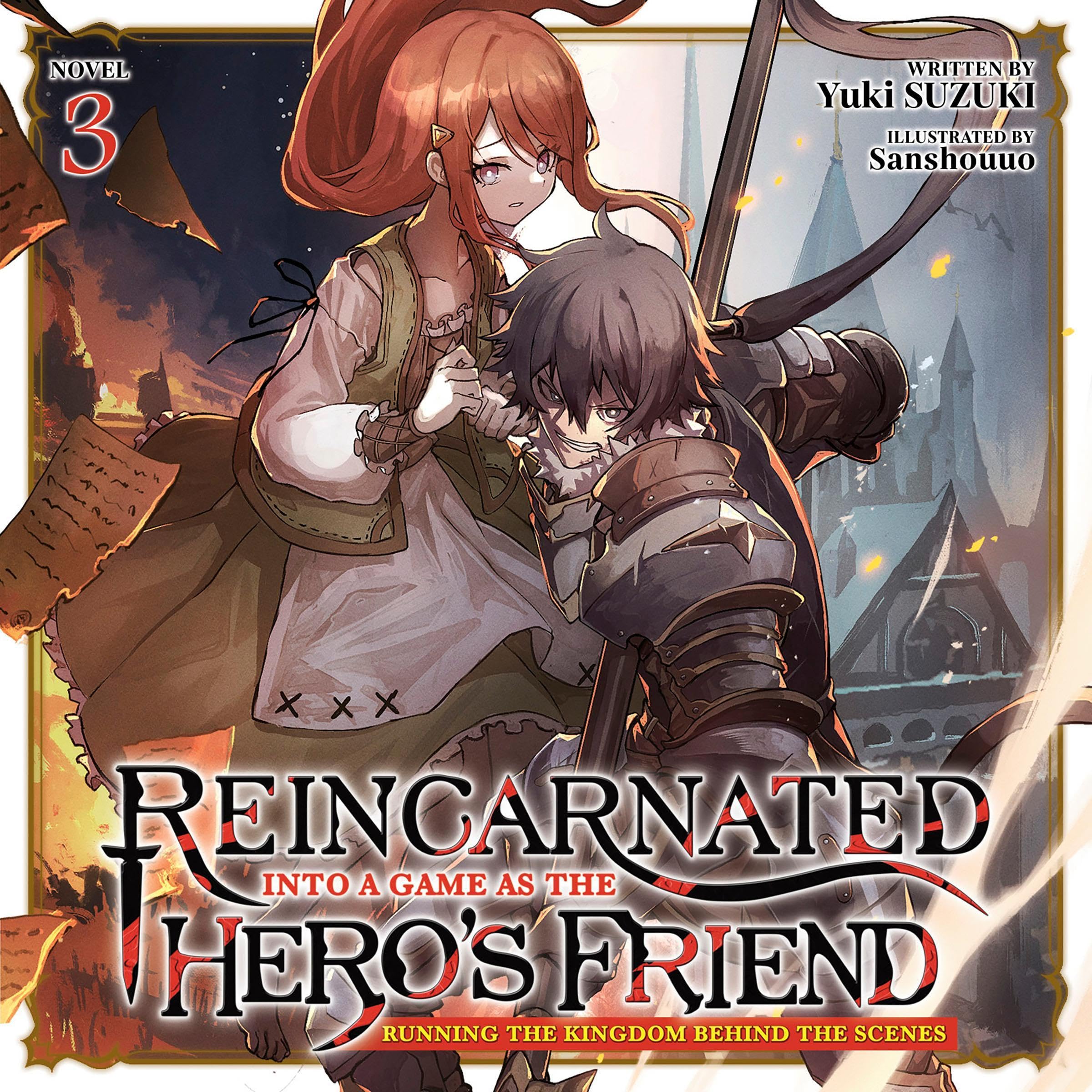 Cover art for Reincarnated into a Game as the Hero's Friend