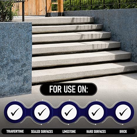 SlipDoctor's GripX Non-Slip Coating and Sealant for Indoor and Outdoor Tiles, Concrete and Natural Stone - Clear Anti-Slip for Slip Resistant Flooring