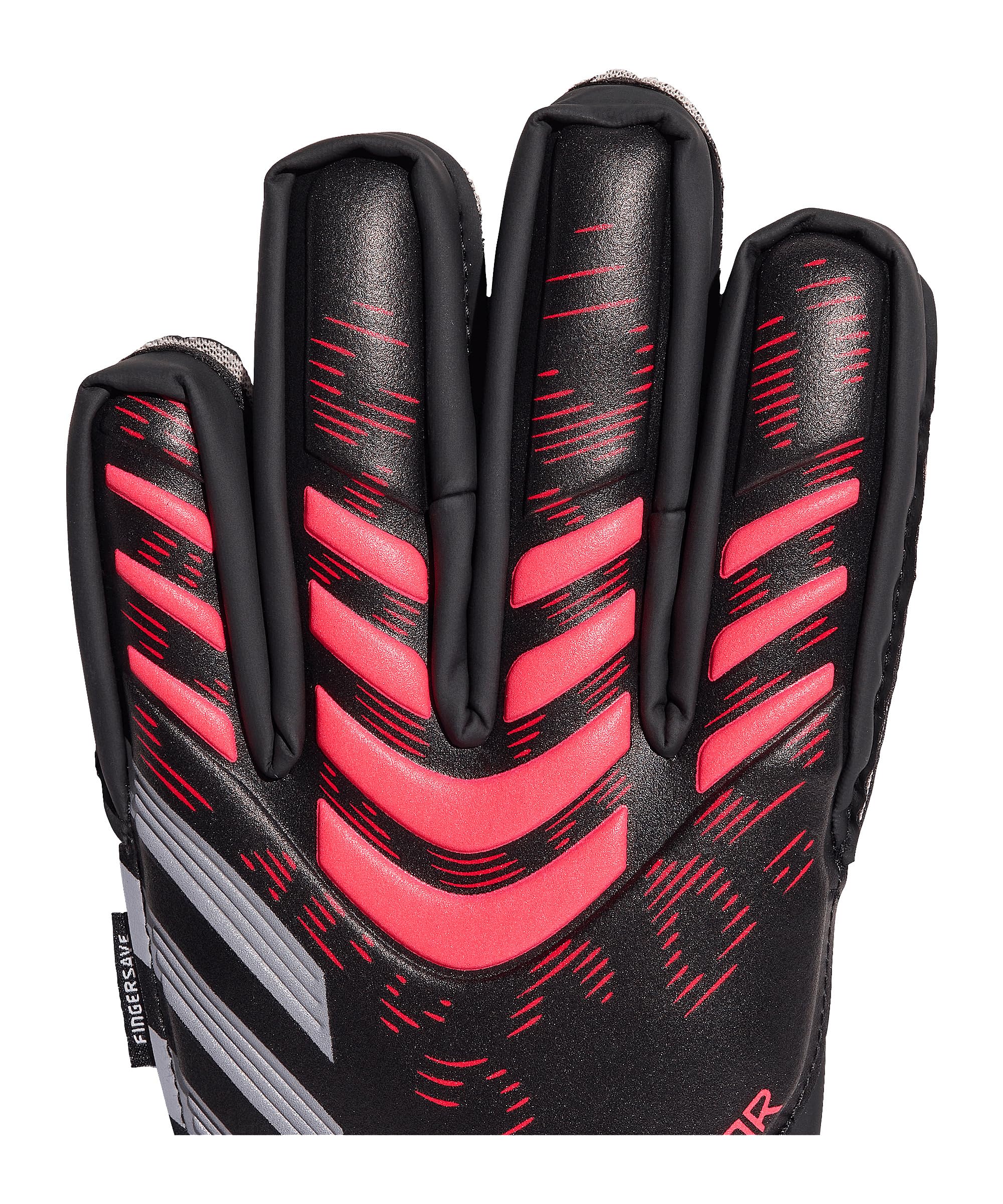 adidas Unisex Match Fingersave rękawice bramkarskie juniorzy czarne/czerwone 5