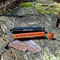 Vista 3 de Granite Suture Kit de tapones para neumáticos, kit compacto de reparación de neumáticos de bicicleta plana sin cámara con 2 tapones de neumáticos