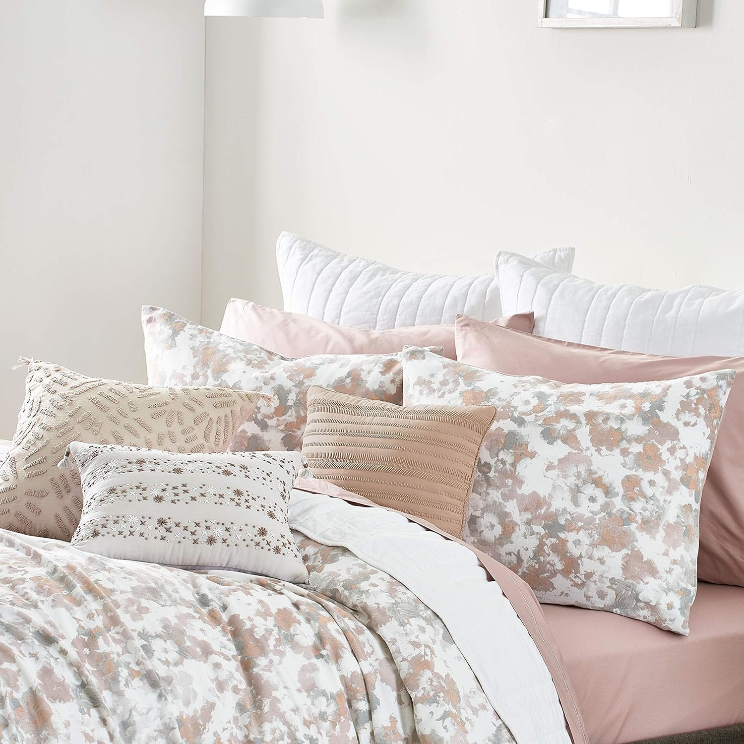 🔥 Cashback up to 70% Splendid Home Marin Comforter Set, Full/Queen, Mist Multi