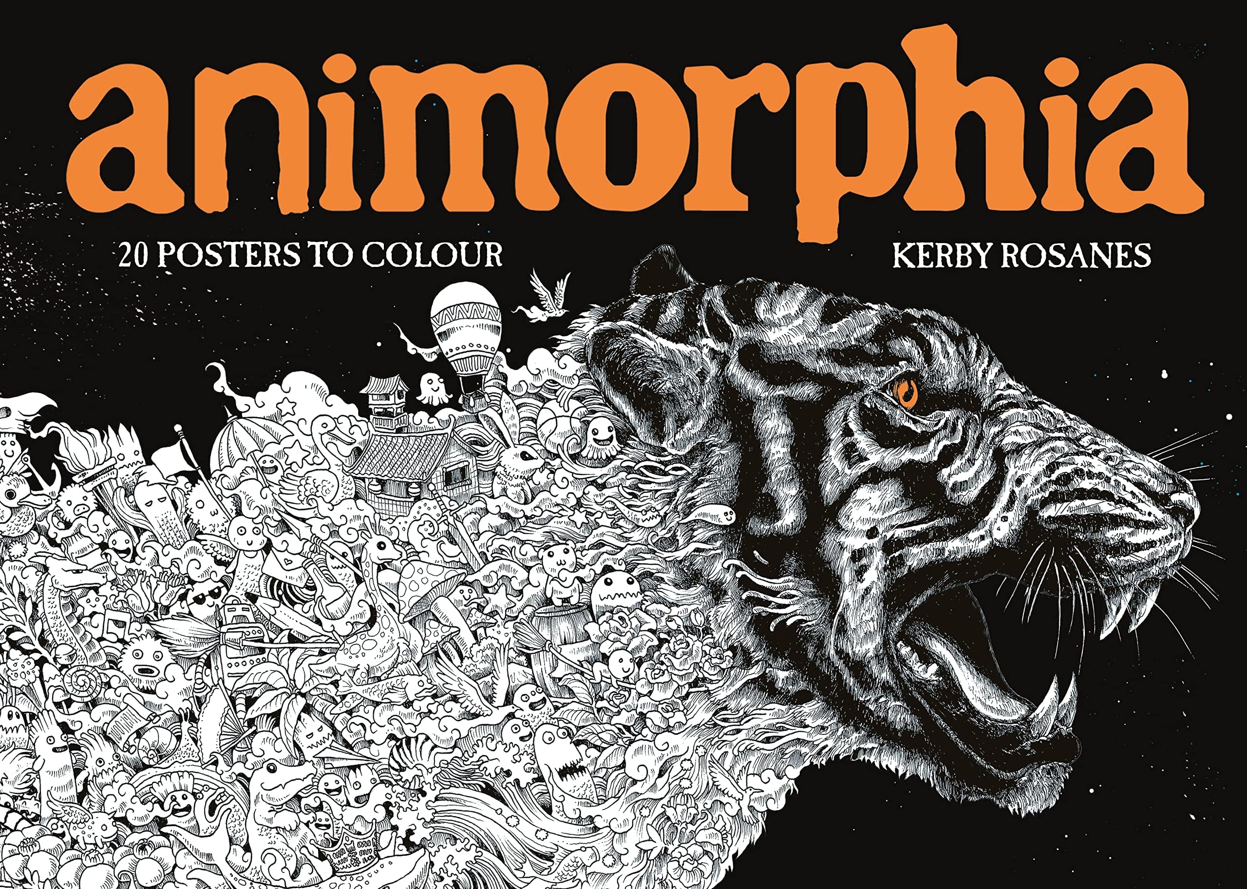 Animorphia: 20 Posters to Colour Paperback – January 1, 1726