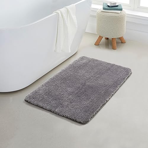 Miniatura 84 de YHF - Alfombras de baño de 20 x 32 pulgadas, extra gruesas y suaves, de microfibra peluda, lavables a máquina, alfombras de baño absorbentes, tapete