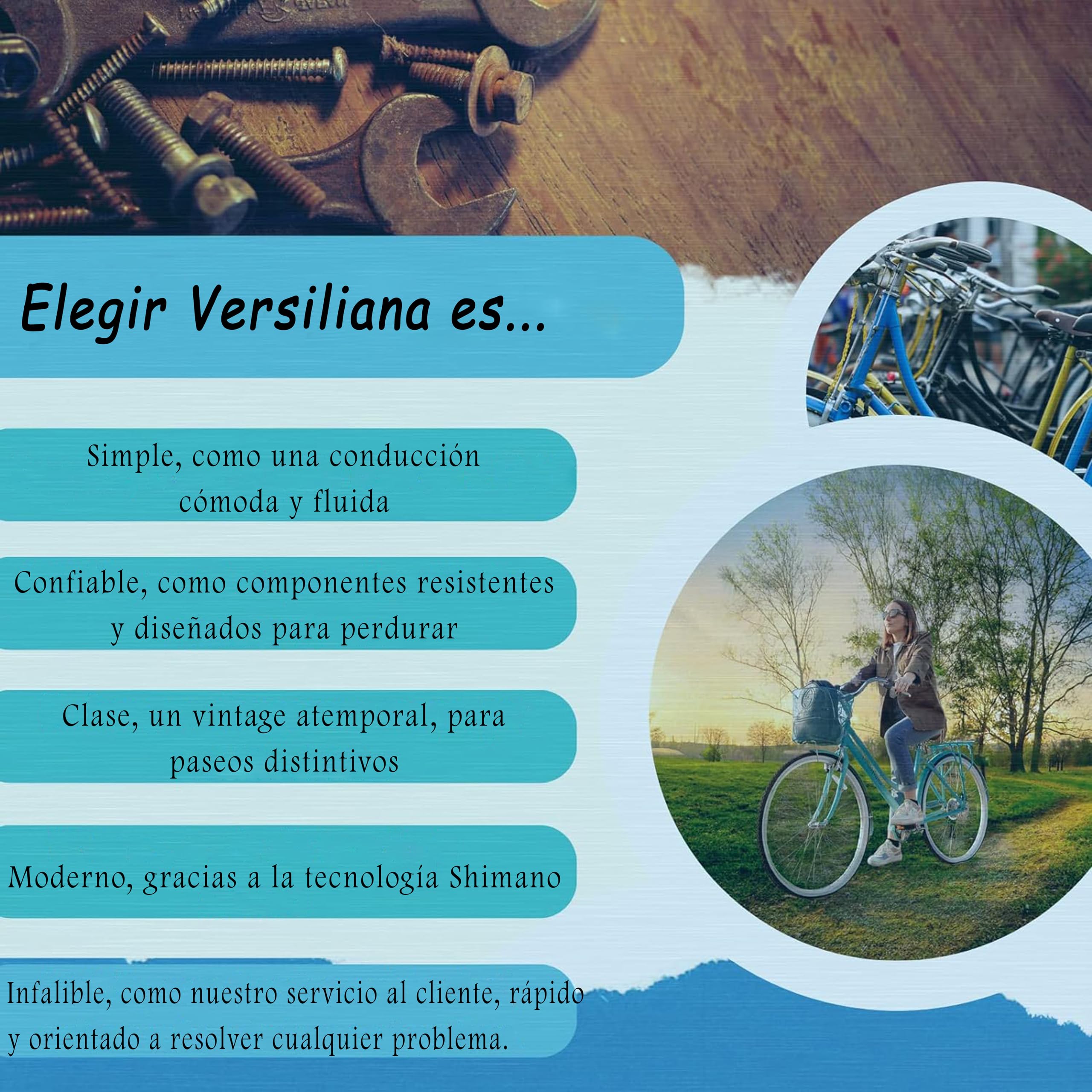 Bicicletas Bicicletas de Ciudad Hombre y Mujer