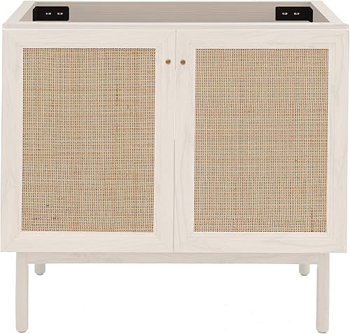 Vista 13 de Swiss Madison Classe - Lavabo de baño de roble de 24 pulgadas incluido