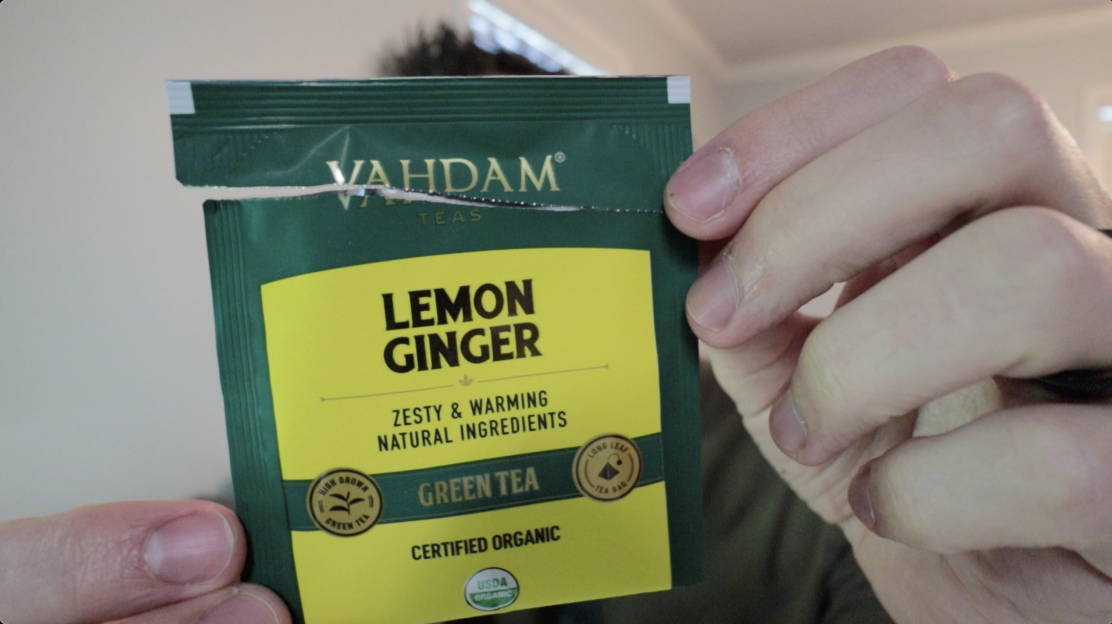 Taste Test: Vahdam Organic Lemon Ginger Green Tea