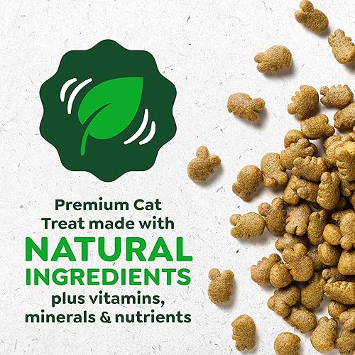 Miniatura 4 de Greenies Golosinas dentales naturales para gatos adultos recomendadas por veterinarios felinos, sabor hierba gatera, bolsa de 2.1 onzas