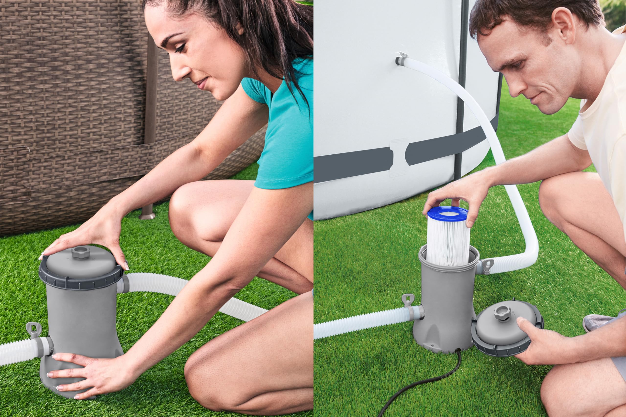 Bestway Filterpumpe 2.006 l/h, 40 W