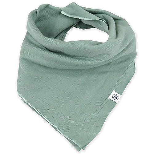 Miniatura 4 de HonestBaby Multipack Reversible Bandana Drool Bibs Burpcloths Adjustable Snaps for Infant Baby Boys,Girls 100% Organic Cotton