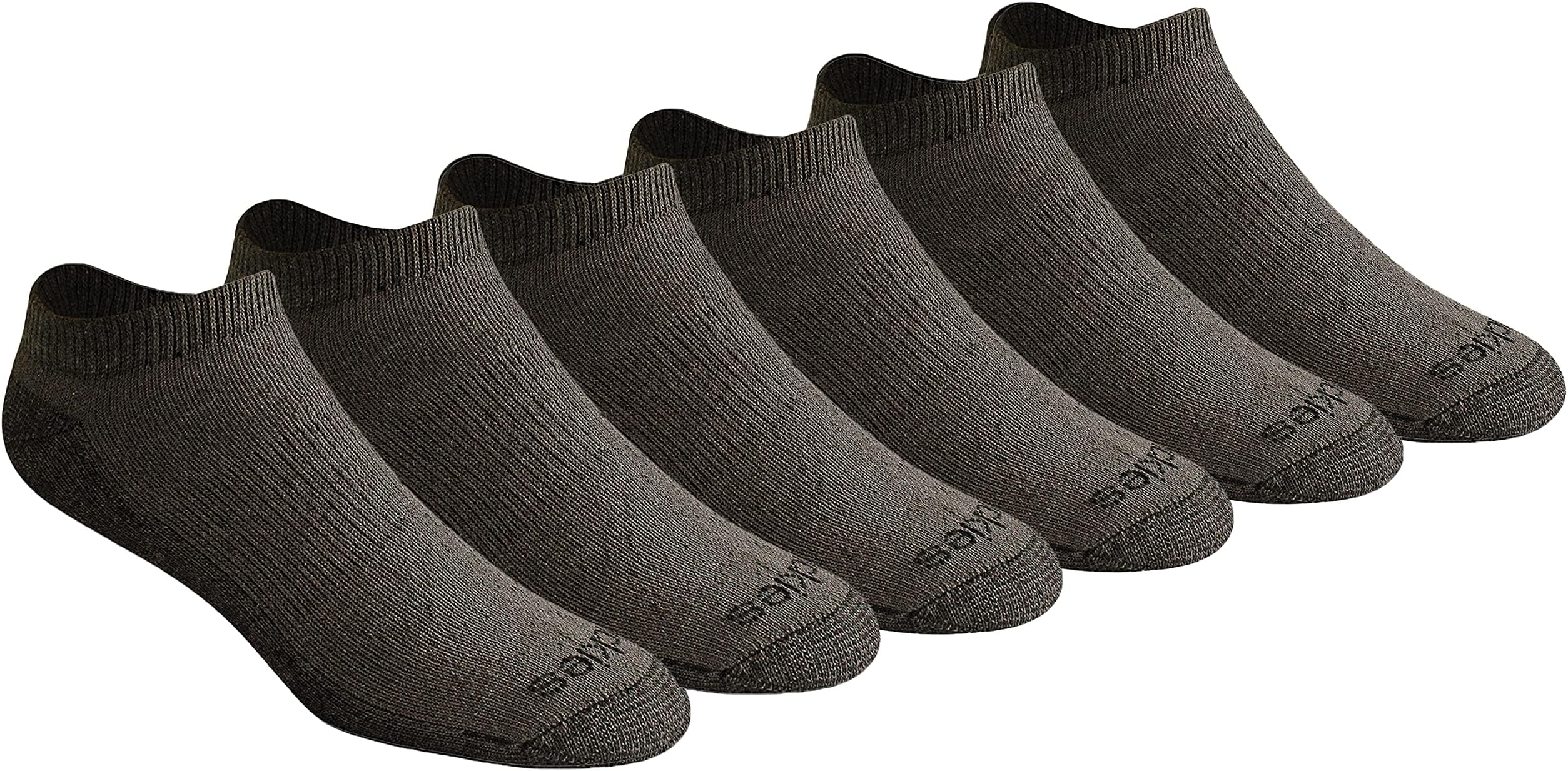 Men's Dri-Tech Moisture Control No Show/Low Cut Socks, Available in M-XXL (6, 12 Pairs)