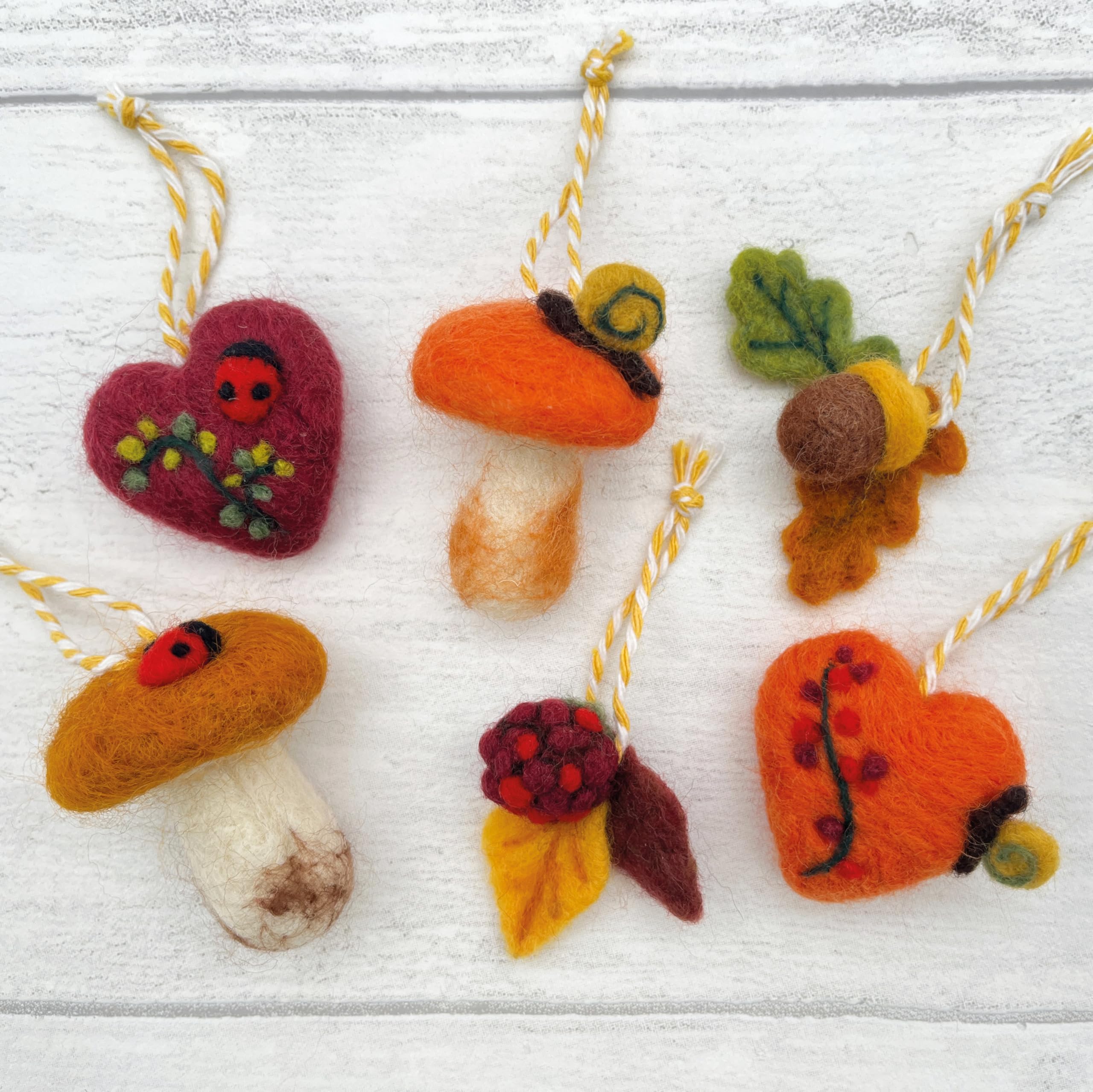 Bergin & Bath Needle Felting Kit, Autumn Decorations - Image 3