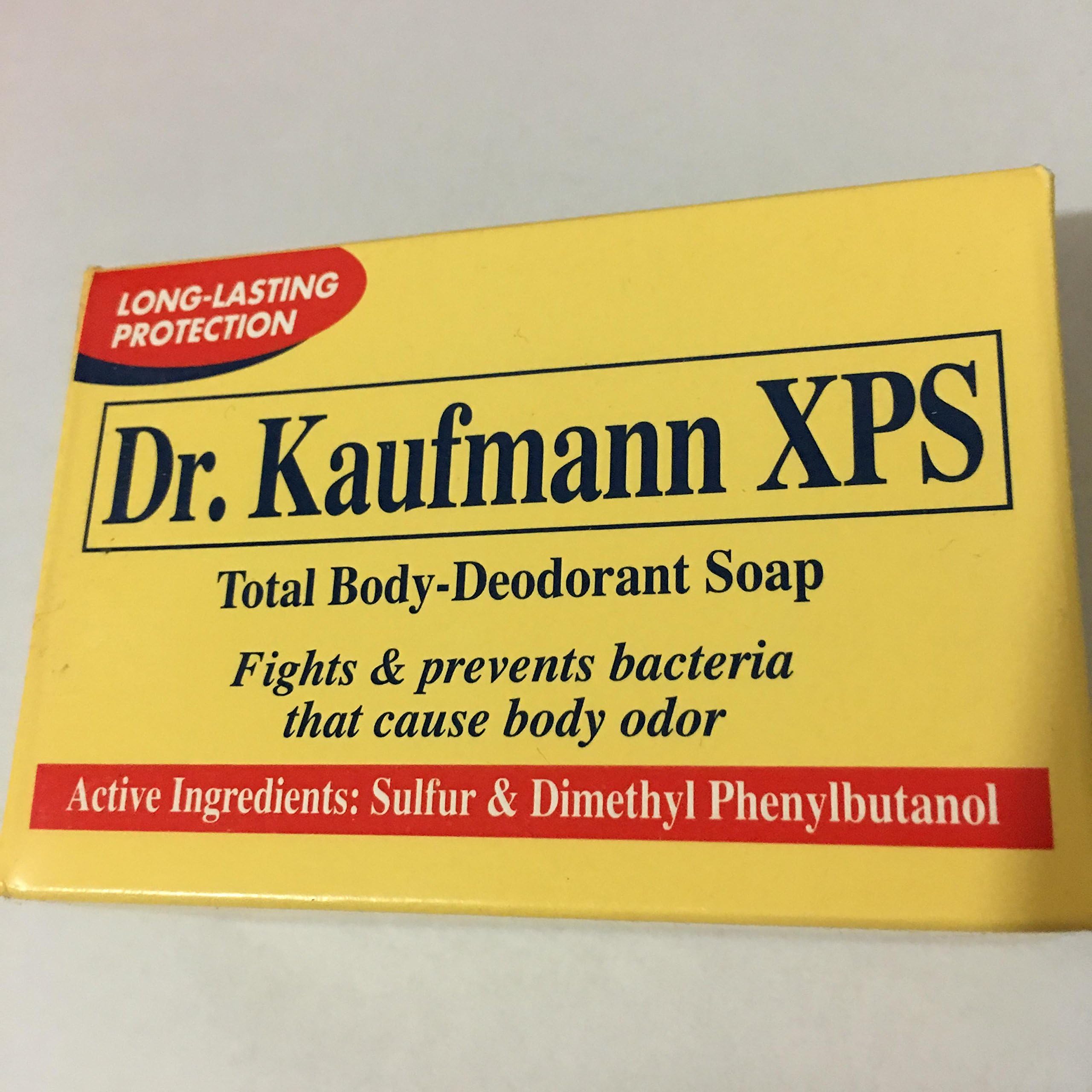 Dr. Kaufmann XPS Total Body Deodorant Soap Fights & prevents bacteria that cause body odor 80gr