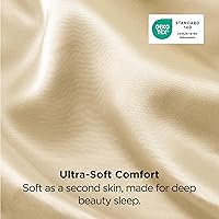 Vista 100 de Bedsure - Juego de 2 fundas de almohada de satén