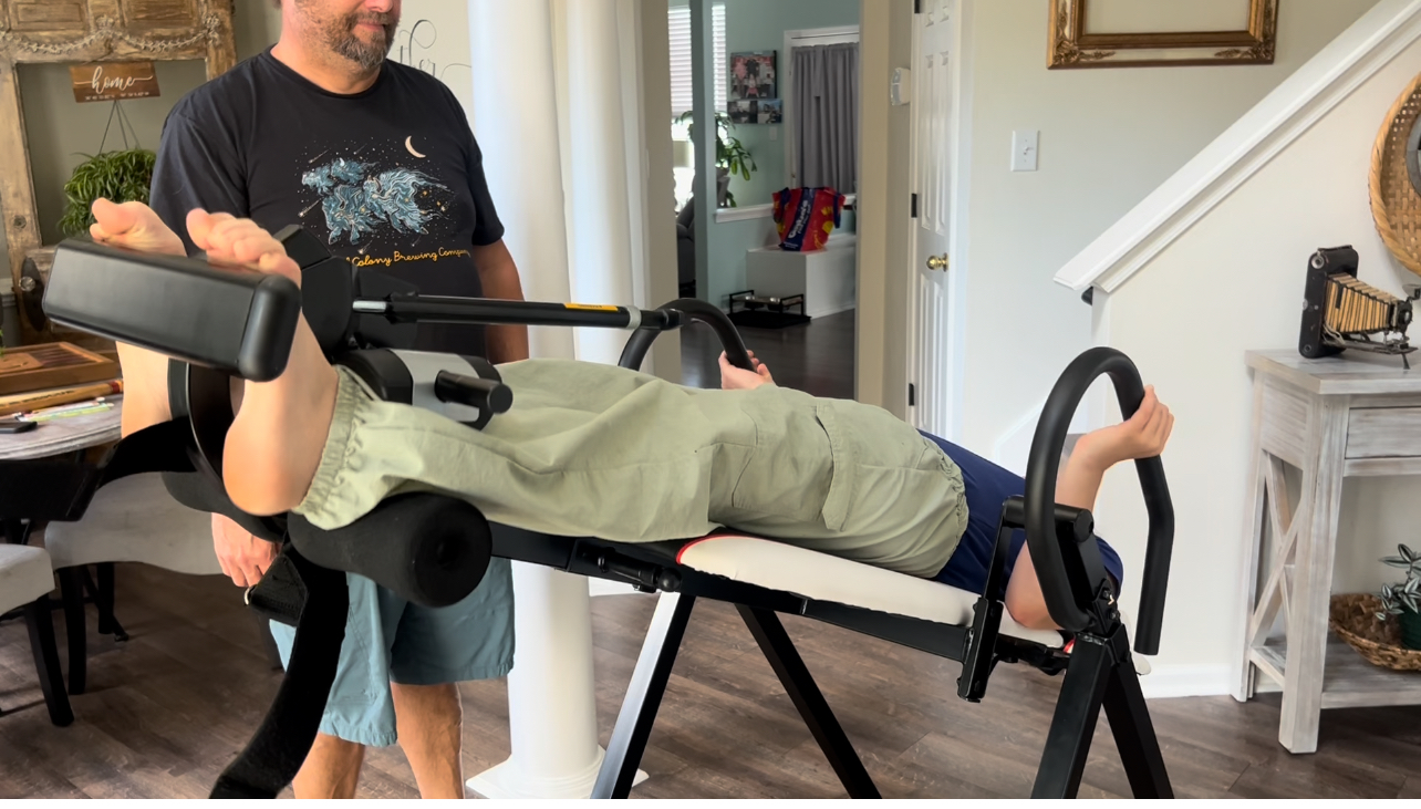 Body Version Inversion Table Watch Check out this BODY VISION Inversion Table Before you BUY! on ...