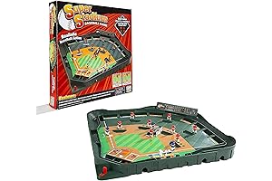 Super Stadium Baseball Game - Realistic Tabletop Baseball Game for 2 Players Ages 6+