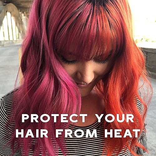 Miniatura 2 de KERACOLOR Blowout - Crema suavizante para el cabello, protector de calor que conserva el color para el cabello, reduce el tiempo de secado, suaviza