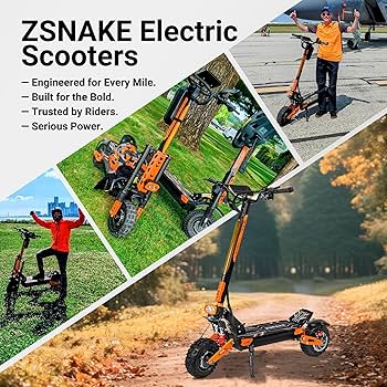 Amazon.com: ZSNAKE Electric Scooter for Adults 5600W Power