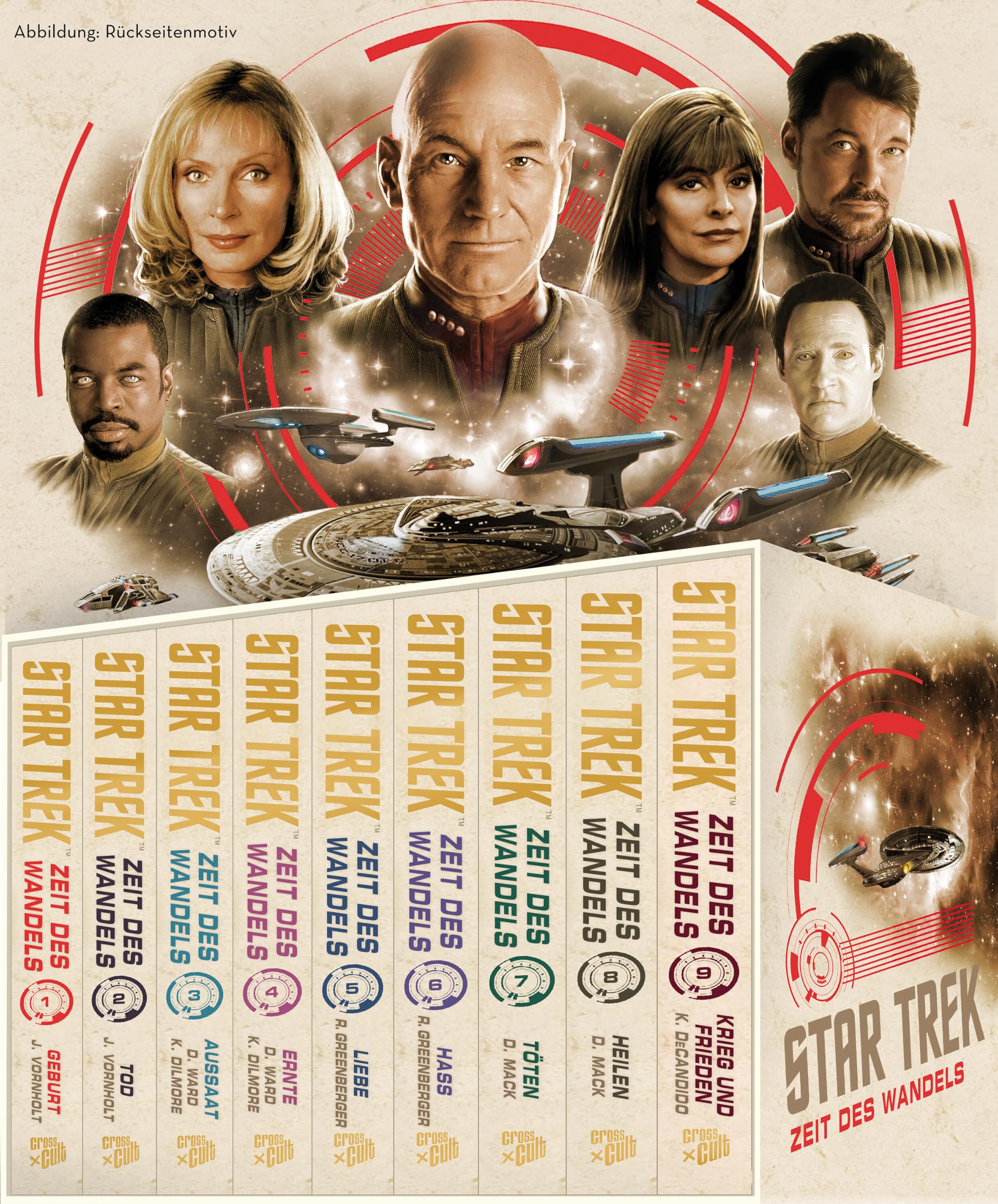 Star Trek – Zeit des Wandels Band 1 bis 9 im Boxset – inklusive 9 Miniprints