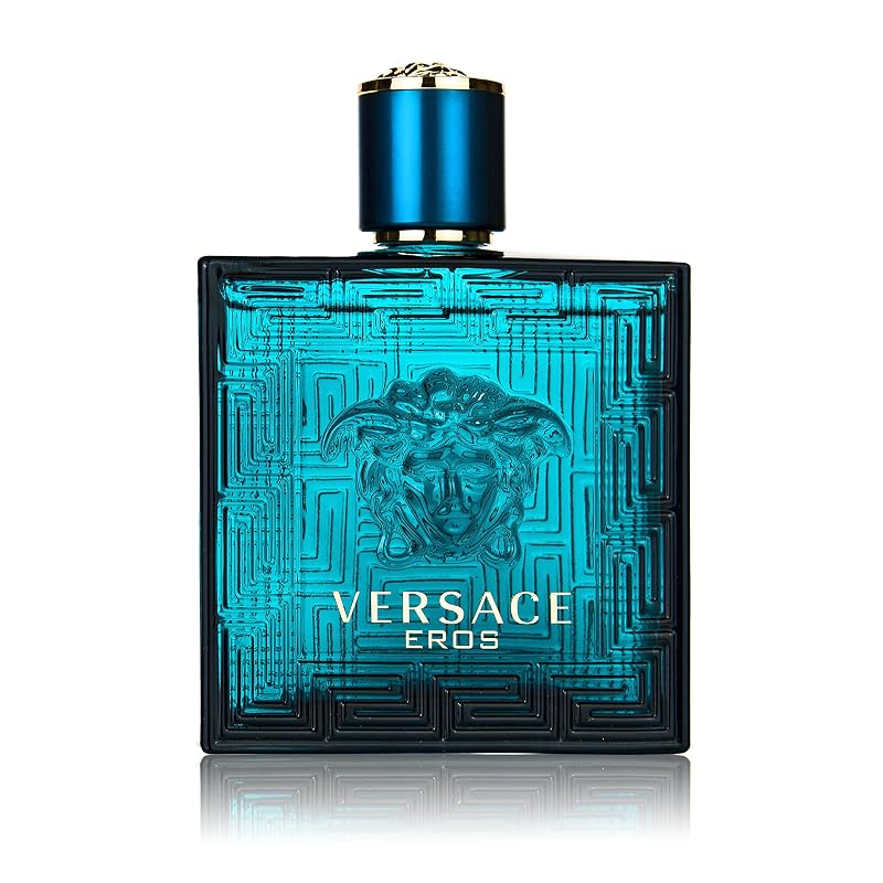 Loção pós-barba masculina Versace Eros, 100 mL