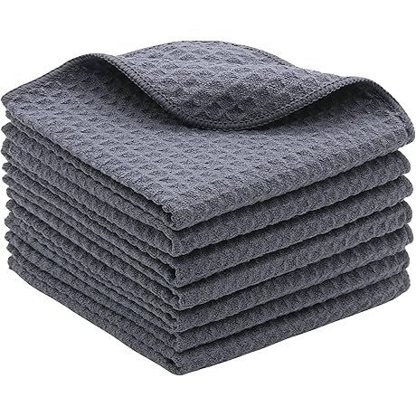 gqzluck Premium Microfiber Dish Cloths