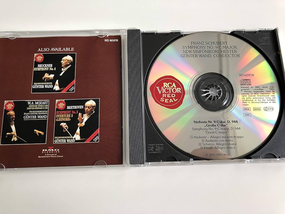Schubert: Sinfonie Nr. 9 D 944 C-dur (Gr: Amazon.ca: Music