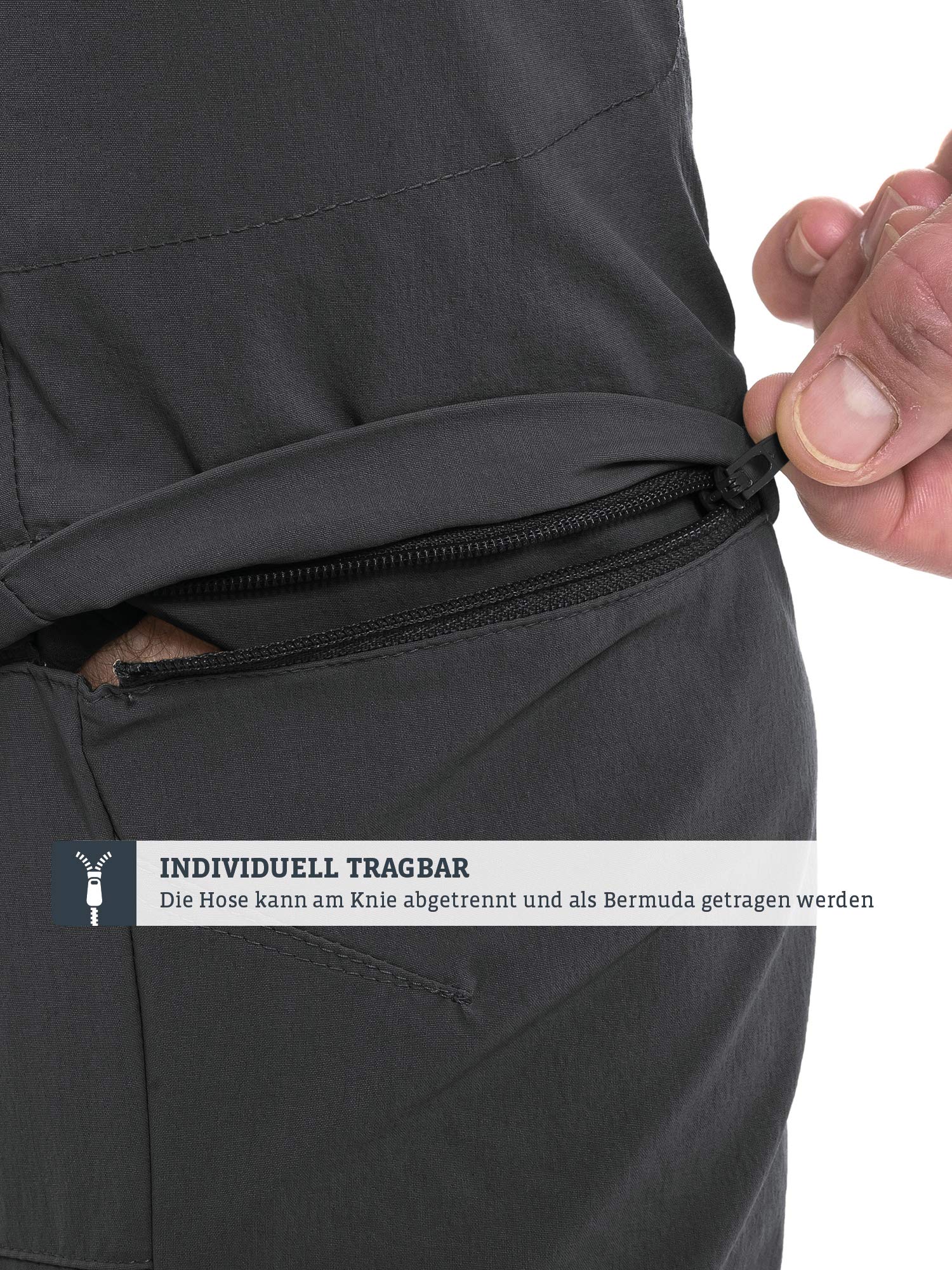 Schöffel Pants Koper1 Zip Off - Pantalon zippé - Moderne - Homme